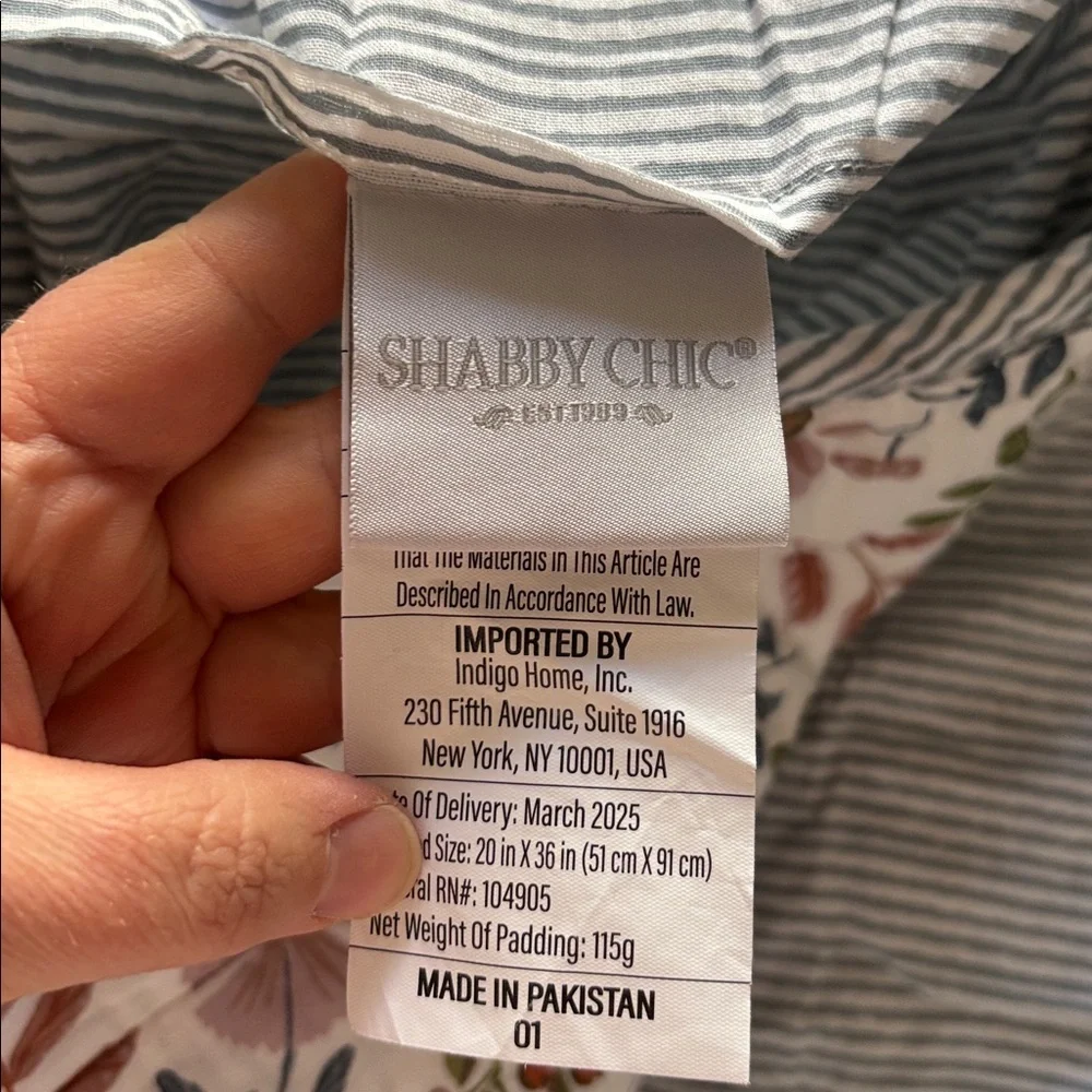 Pair of Cotton King Pillow Shams